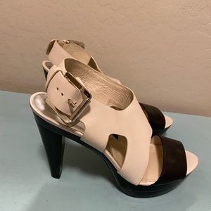 MICHAEL Michael Kors Leather Platform Heels